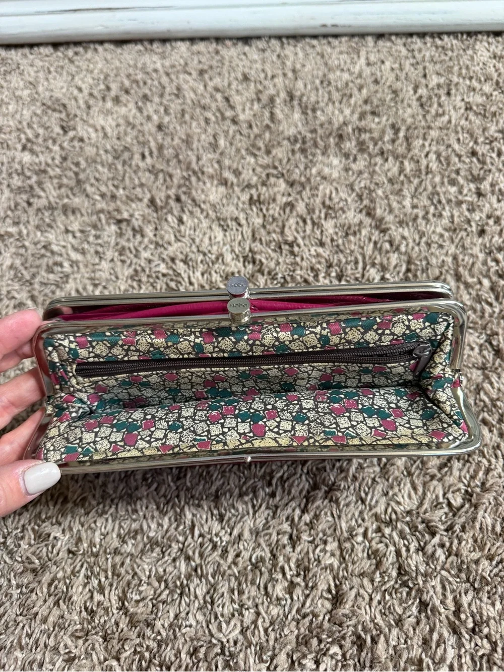 HOBO leather wallet/clutch